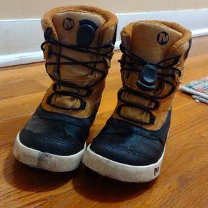 Size 11 kids Merrell Winter Boots